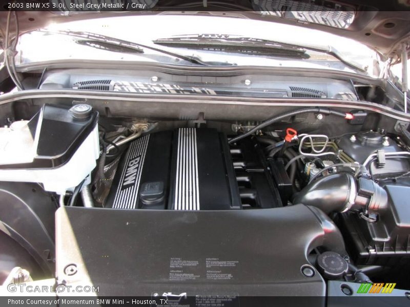 Steel Grey Metallic / Gray 2003 BMW X5 3.0i