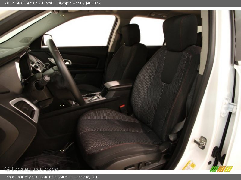 Olympic White / Jet Black 2012 GMC Terrain SLE AWD