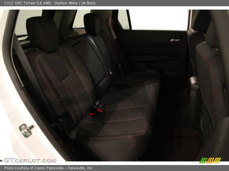 Olympic White / Jet Black 2012 GMC Terrain SLE AWD