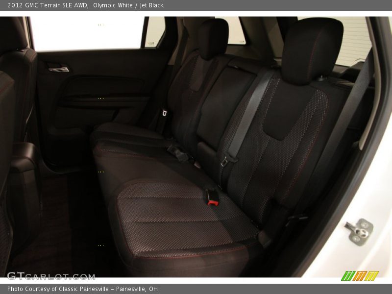 Olympic White / Jet Black 2012 GMC Terrain SLE AWD