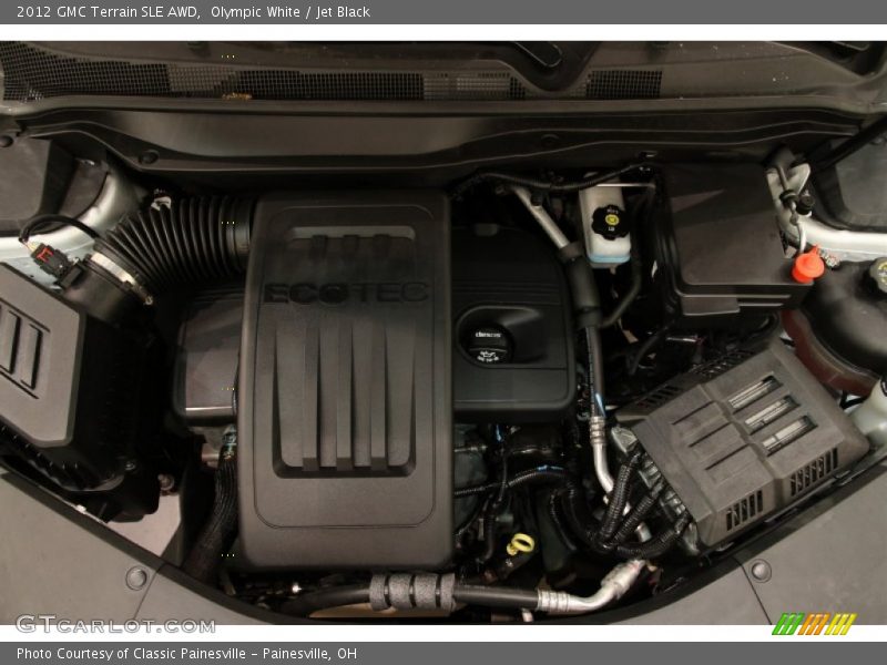 Olympic White / Jet Black 2012 GMC Terrain SLE AWD