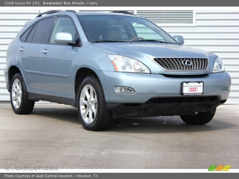 Breakwater Blue Metallic / Ivory 2008 Lexus RX 350