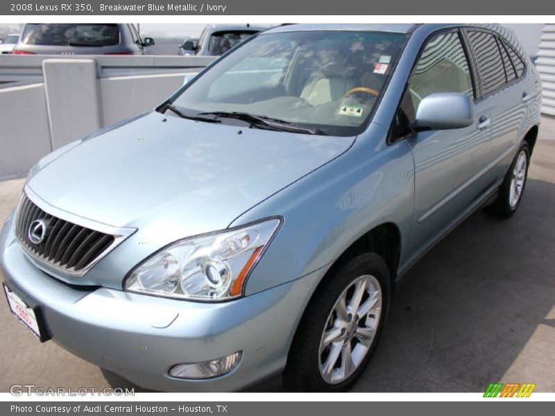 Breakwater Blue Metallic / Ivory 2008 Lexus RX 350