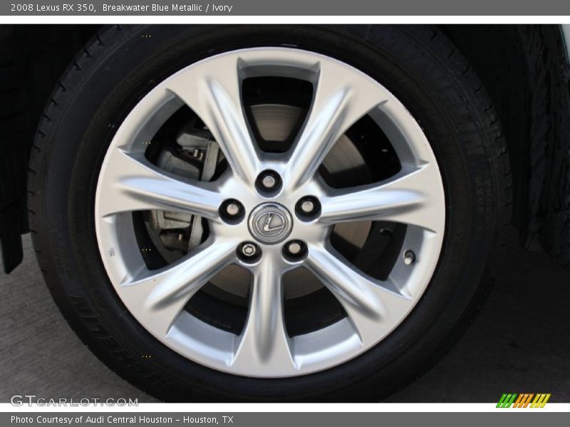 Breakwater Blue Metallic / Ivory 2008 Lexus RX 350