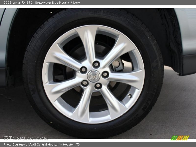 Breakwater Blue Metallic / Ivory 2008 Lexus RX 350