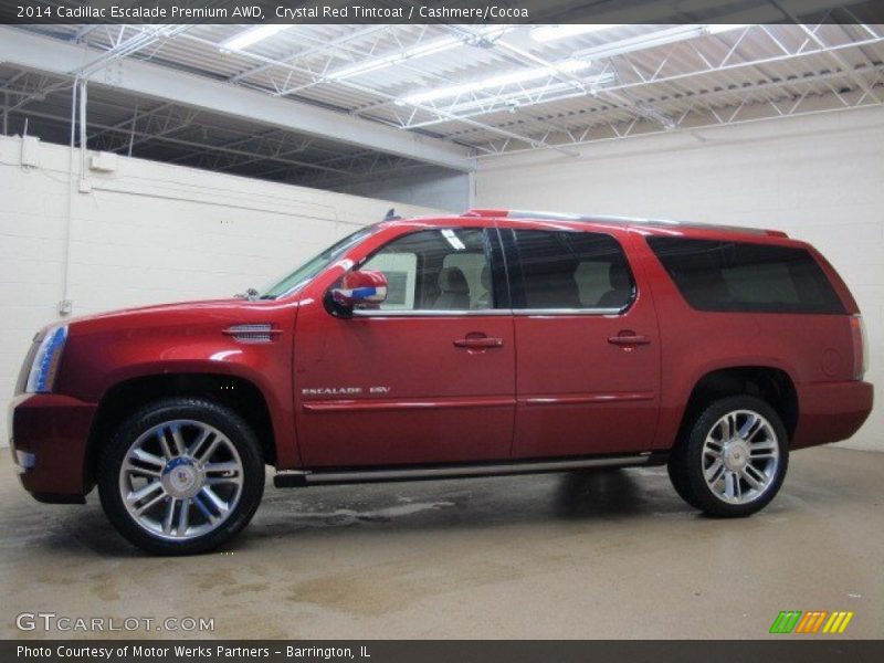  2014 Escalade Premium AWD Crystal Red Tintcoat