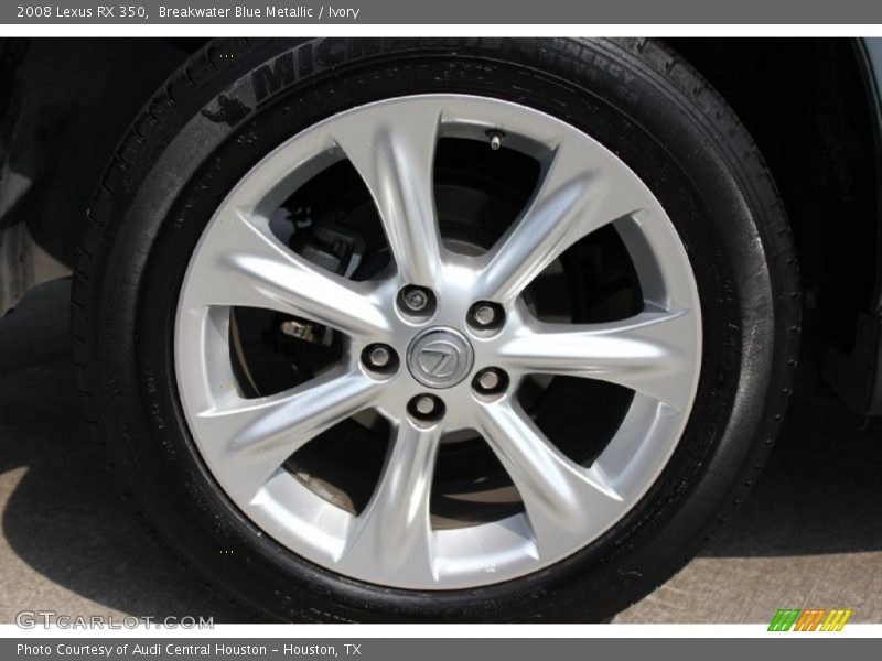 Breakwater Blue Metallic / Ivory 2008 Lexus RX 350