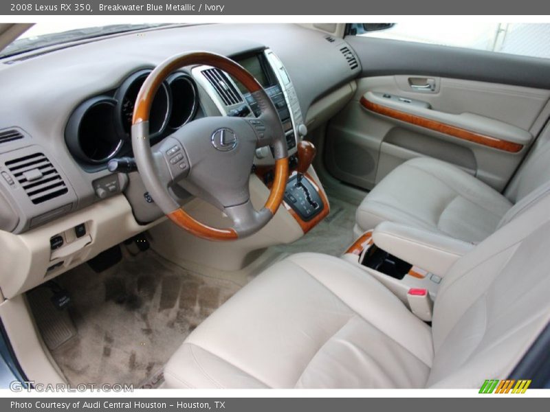 Breakwater Blue Metallic / Ivory 2008 Lexus RX 350