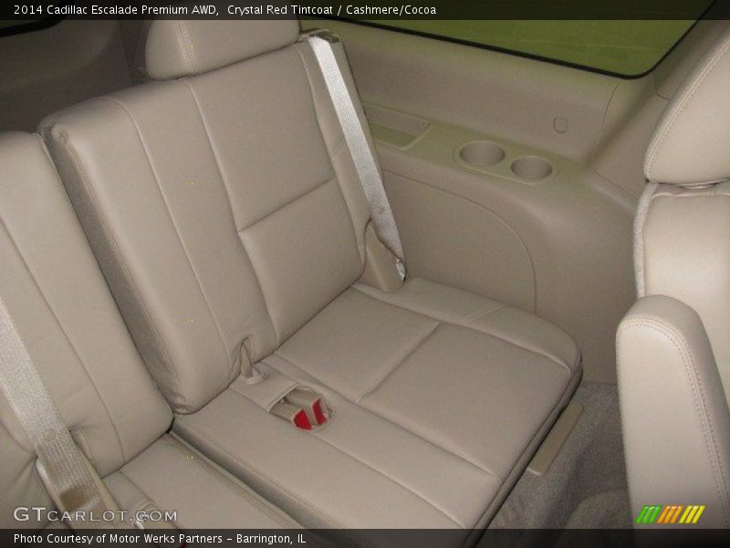 Crystal Red Tintcoat / Cashmere/Cocoa 2014 Cadillac Escalade Premium AWD