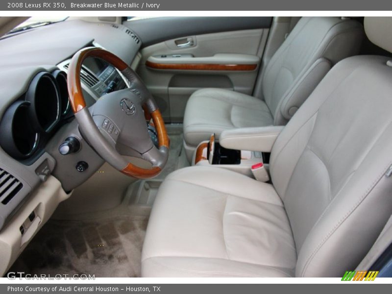 Breakwater Blue Metallic / Ivory 2008 Lexus RX 350