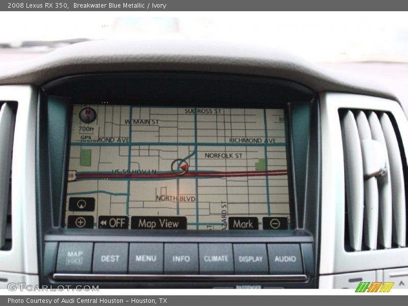 Breakwater Blue Metallic / Ivory 2008 Lexus RX 350
