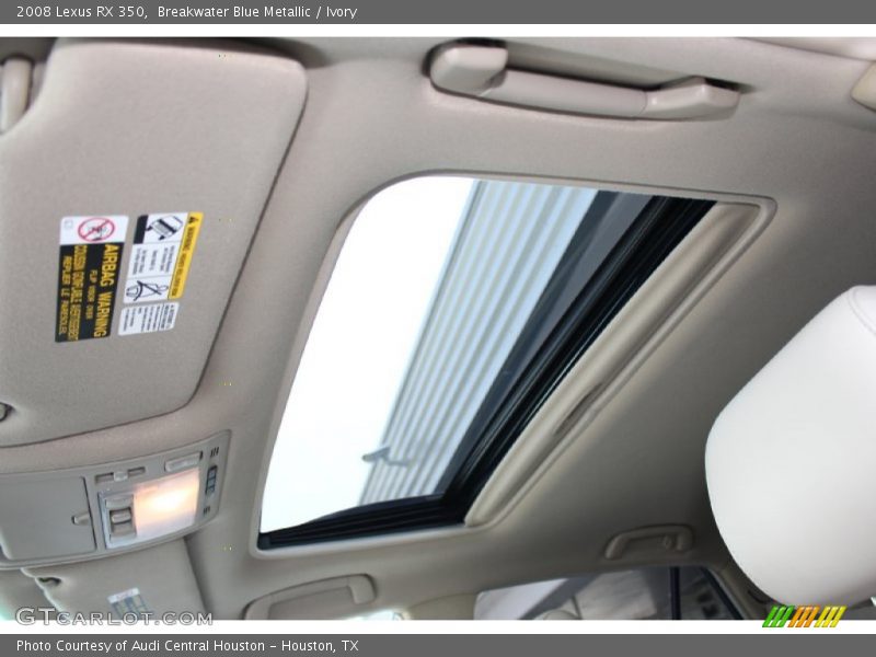 Breakwater Blue Metallic / Ivory 2008 Lexus RX 350