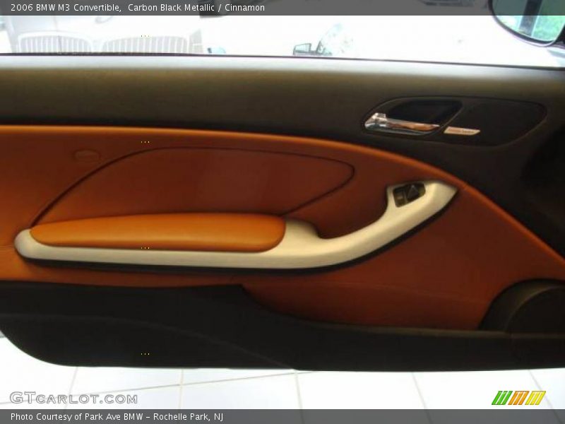 Carbon Black Metallic / Cinnamon 2006 BMW M3 Convertible
