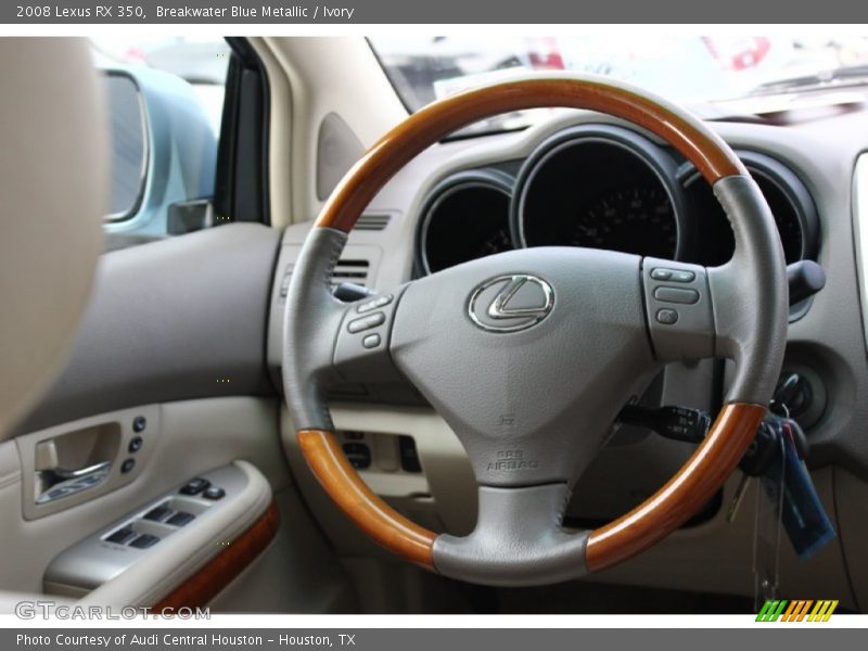 Breakwater Blue Metallic / Ivory 2008 Lexus RX 350