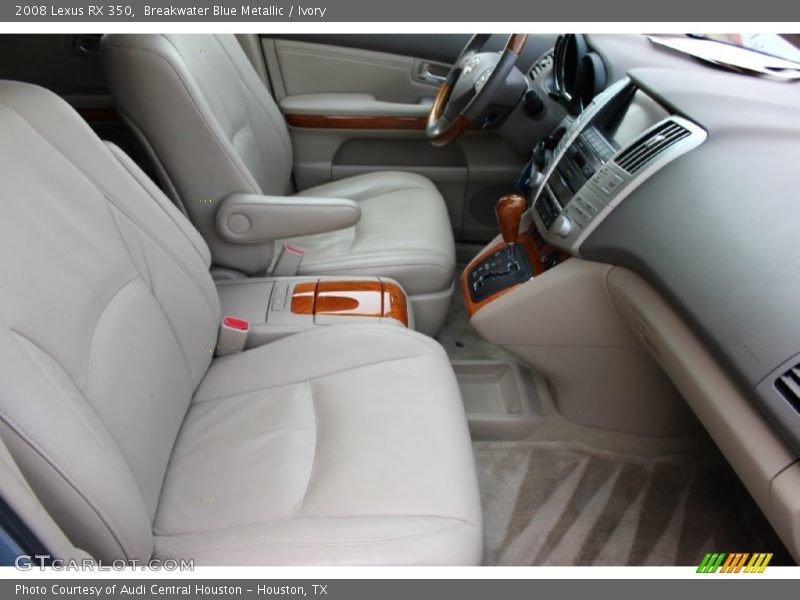 Breakwater Blue Metallic / Ivory 2008 Lexus RX 350