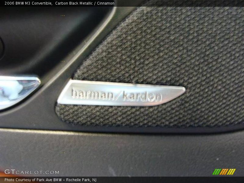 Carbon Black Metallic / Cinnamon 2006 BMW M3 Convertible