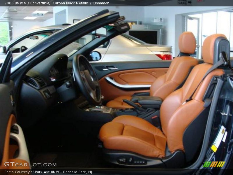 Carbon Black Metallic / Cinnamon 2006 BMW M3 Convertible