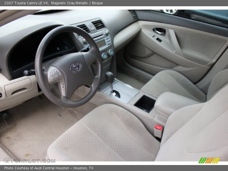 Magnetic Gray Metallic / Bisque 2007 Toyota Camry LE V6