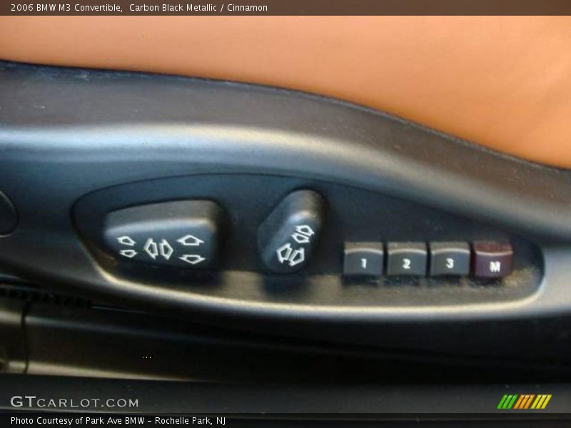 Carbon Black Metallic / Cinnamon 2006 BMW M3 Convertible