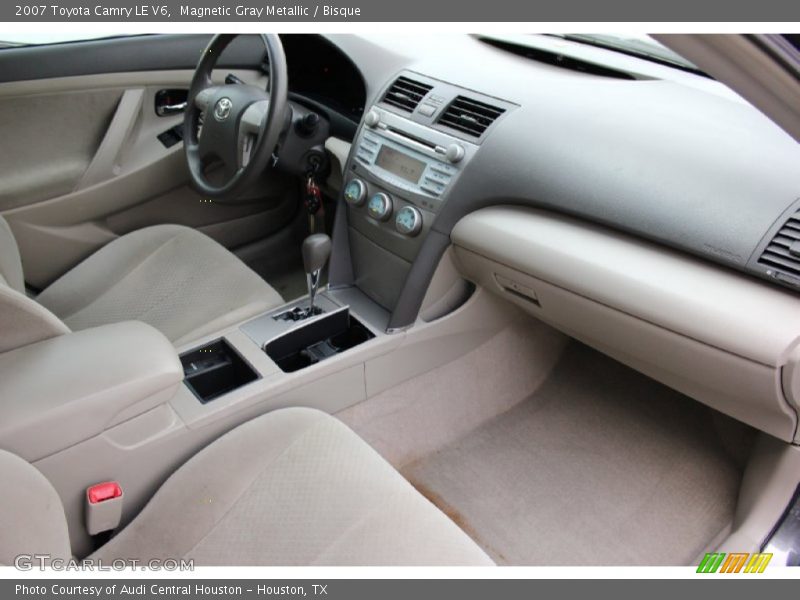 Magnetic Gray Metallic / Bisque 2007 Toyota Camry LE V6