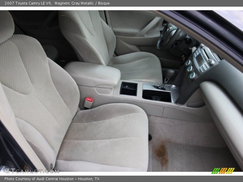 Magnetic Gray Metallic / Bisque 2007 Toyota Camry LE V6