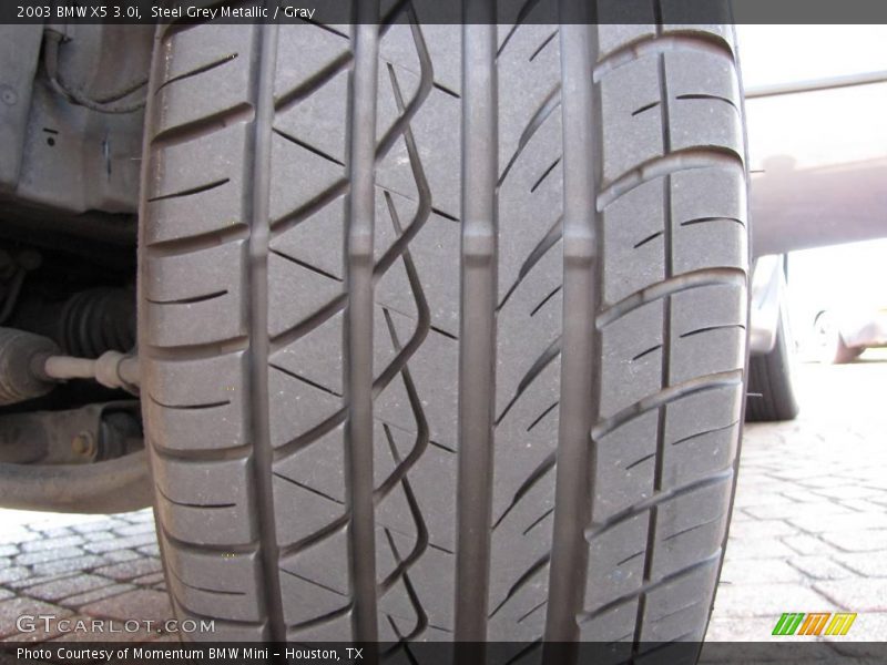 Steel Grey Metallic / Gray 2003 BMW X5 3.0i