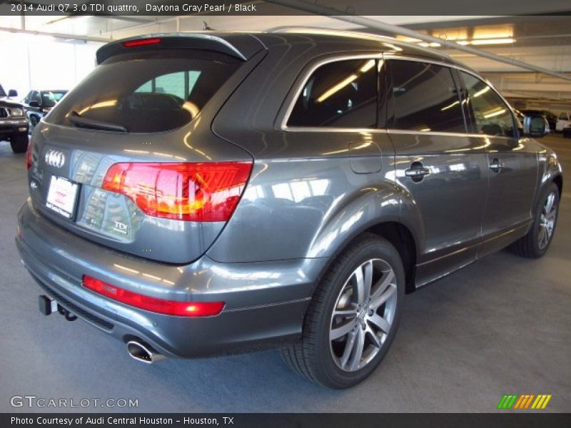 Daytona Gray Pearl / Black 2014 Audi Q7 3.0 TDI quattro