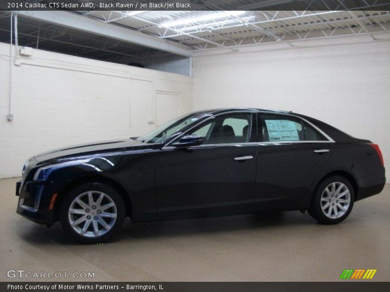 Black Raven / Jet Black/Jet Black 2014 Cadillac CTS Sedan AWD