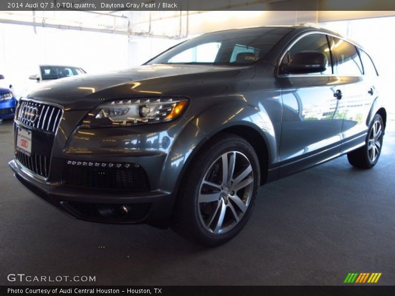 Daytona Gray Pearl / Black 2014 Audi Q7 3.0 TDI quattro