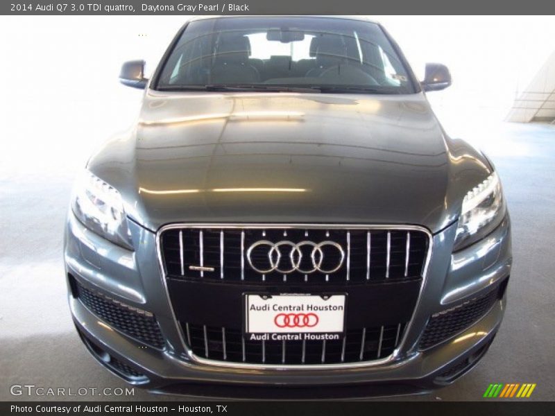 Daytona Gray Pearl / Black 2014 Audi Q7 3.0 TDI quattro