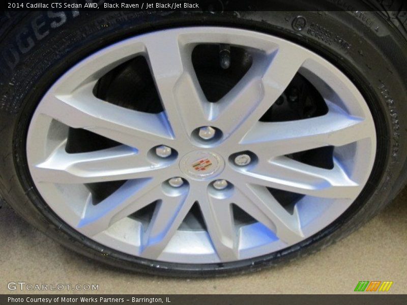 Black Raven / Jet Black/Jet Black 2014 Cadillac CTS Sedan AWD
