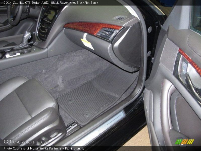 Black Raven / Jet Black/Jet Black 2014 Cadillac CTS Sedan AWD