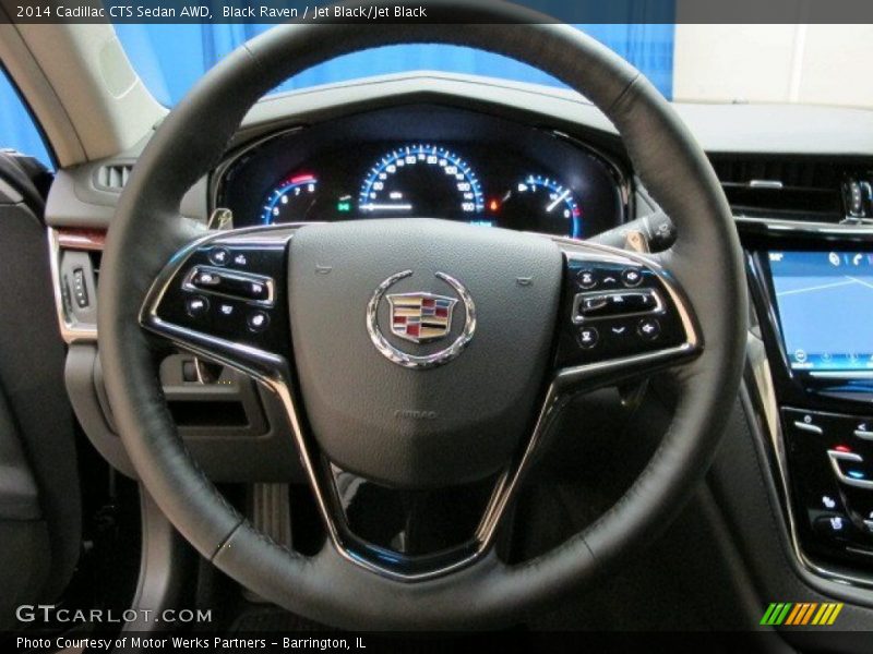 Black Raven / Jet Black/Jet Black 2014 Cadillac CTS Sedan AWD