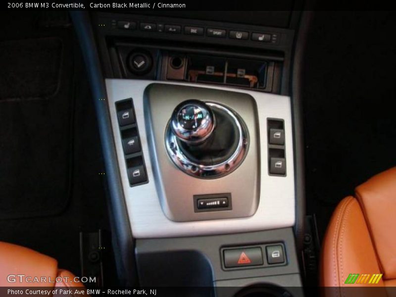 Carbon Black Metallic / Cinnamon 2006 BMW M3 Convertible