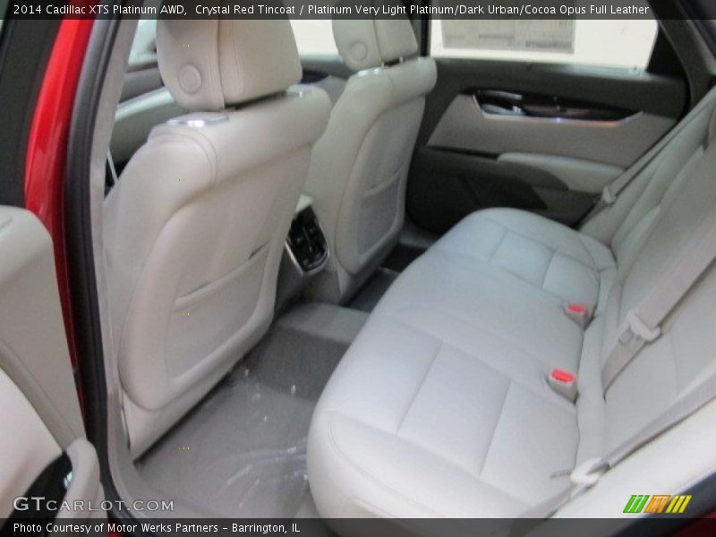 Rear Seat of 2014 XTS Platinum AWD
