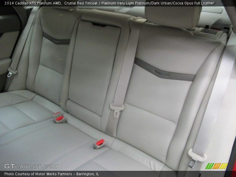 Crystal Red Tincoat / Platinum Very Light Platinum/Dark Urban/Cocoa Opus Full Leather 2014 Cadillac XTS Platinum AWD