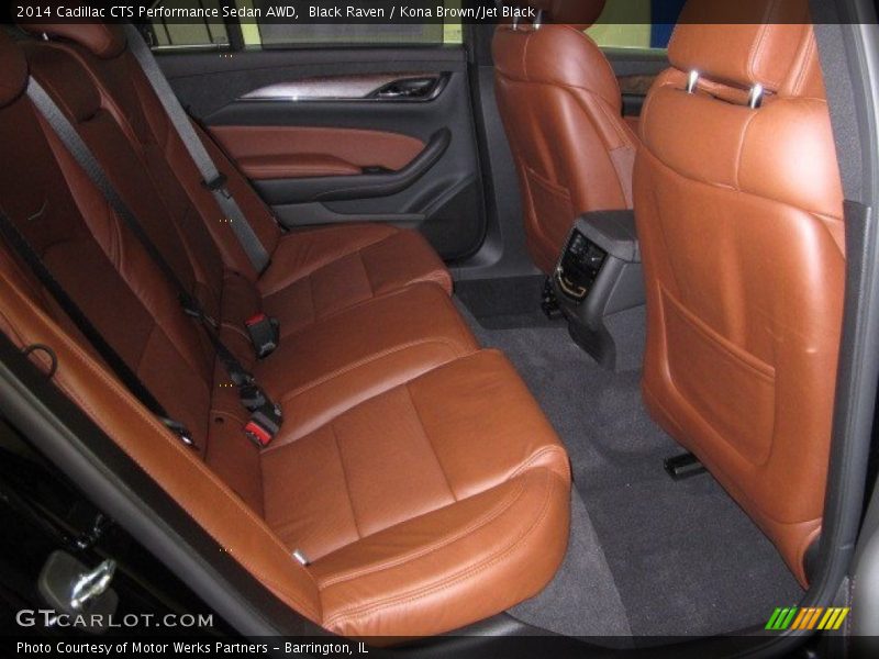 Black Raven / Kona Brown/Jet Black 2014 Cadillac CTS Performance Sedan AWD