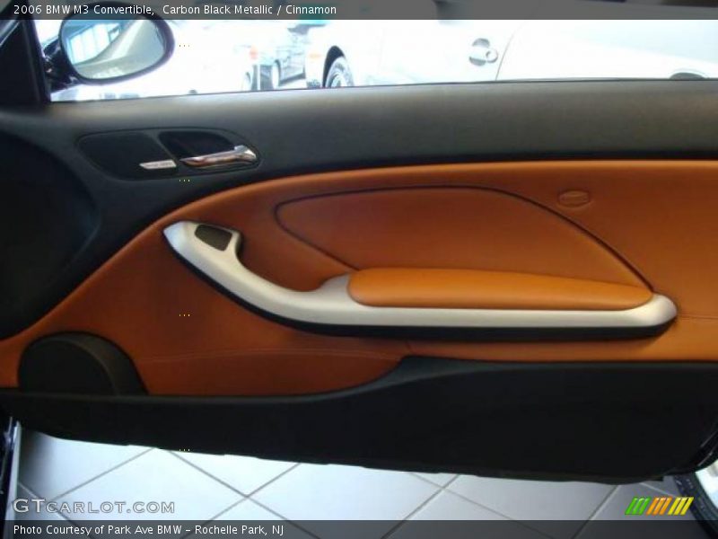 Carbon Black Metallic / Cinnamon 2006 BMW M3 Convertible