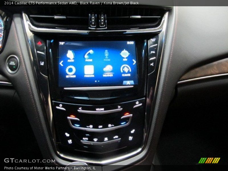 Black Raven / Kona Brown/Jet Black 2014 Cadillac CTS Performance Sedan AWD