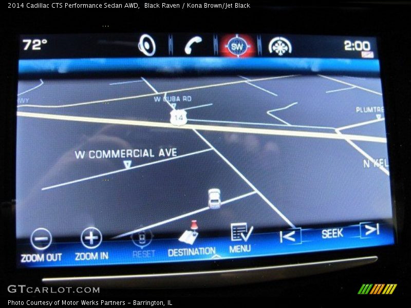 Black Raven / Kona Brown/Jet Black 2014 Cadillac CTS Performance Sedan AWD