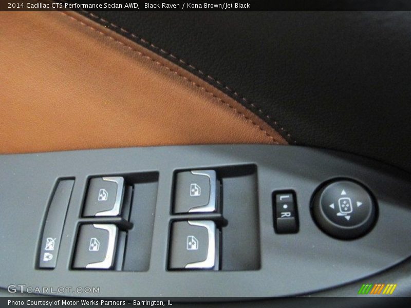 Black Raven / Kona Brown/Jet Black 2014 Cadillac CTS Performance Sedan AWD