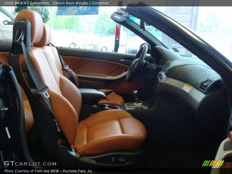 Carbon Black Metallic / Cinnamon 2006 BMW M3 Convertible