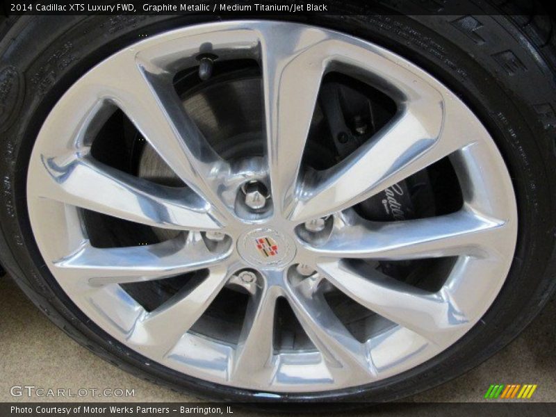 Graphite Metallic / Medium Titanium/Jet Black 2014 Cadillac XTS Luxury FWD