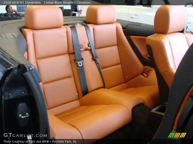 Carbon Black Metallic / Cinnamon 2006 BMW M3 Convertible