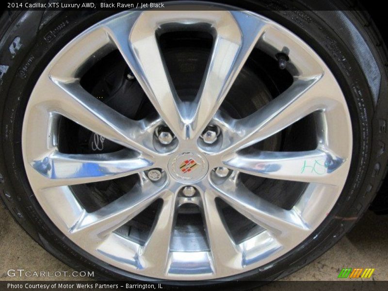 Black Raven / Jet Black 2014 Cadillac XTS Luxury AWD