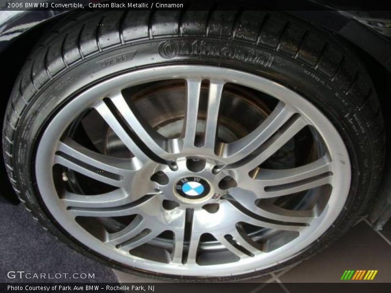 Carbon Black Metallic / Cinnamon 2006 BMW M3 Convertible