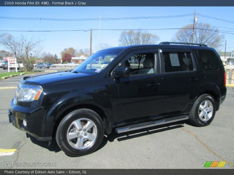 Formal Black / Gray 2009 Honda Pilot EX 4WD