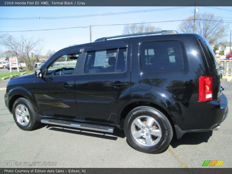 Formal Black / Gray 2009 Honda Pilot EX 4WD
