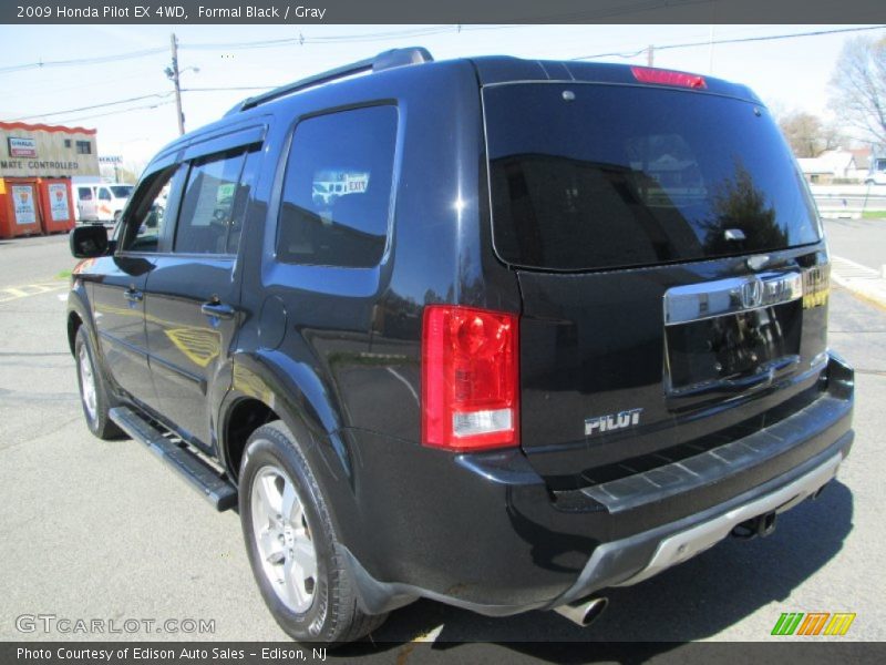 Formal Black / Gray 2009 Honda Pilot EX 4WD