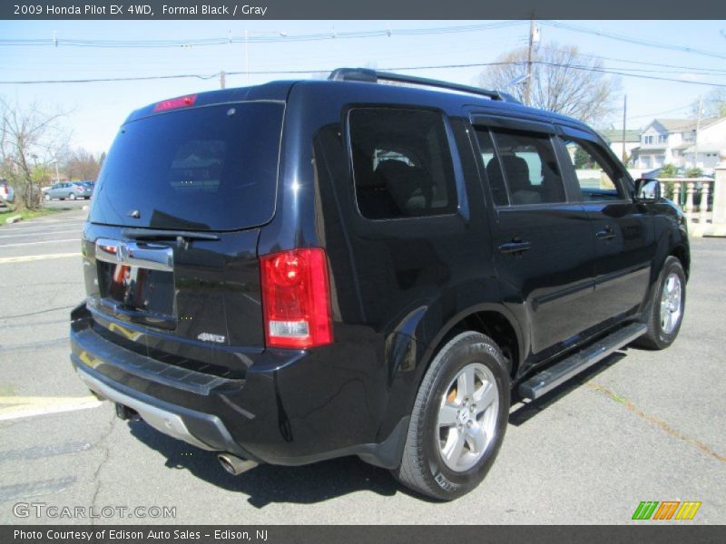 Formal Black / Gray 2009 Honda Pilot EX 4WD
